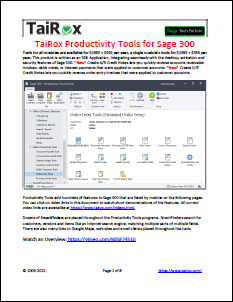 TaiRox Productivity Tools
